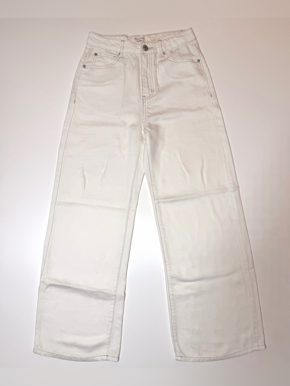 Weekend Max Mara Women,s high-waisted, wide-leg denim jeans / pants Size - 26